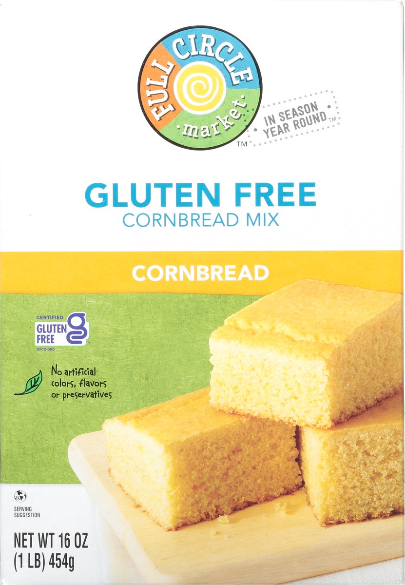 slide 3 of 15, Full Circle Market Gluten Free Cornbread Mix 16 oz, 16 oz