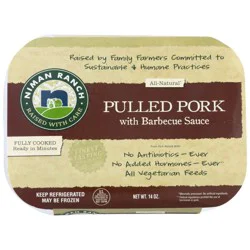 Niman Ranch All Natural Pulled Pork with Barbecue Sauce 14 oz