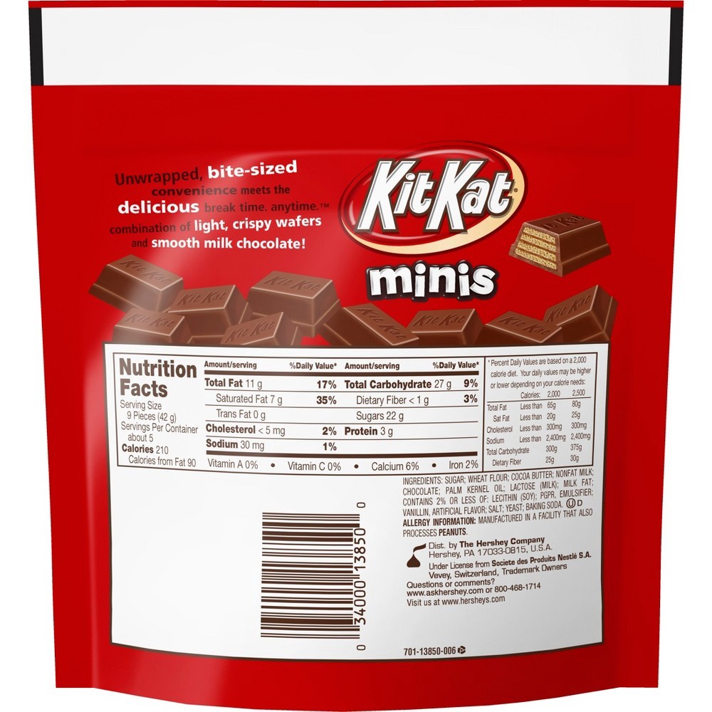 slide 6 of 6, KIT KAT Miniatures, 8 oz