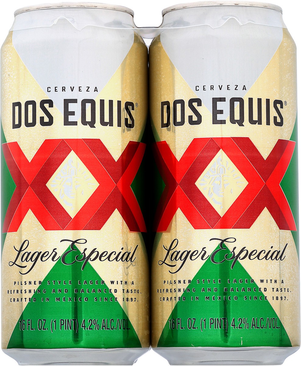 slide 3 of 9, Dos Equis Lager 4Pk, 16 fl oz