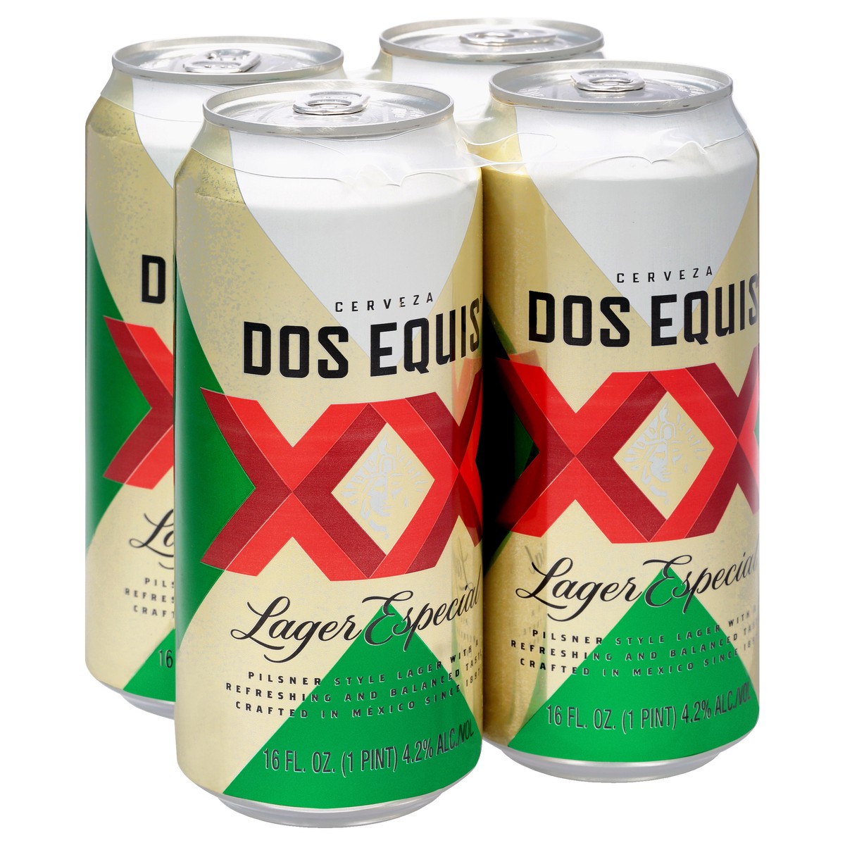 slide 4 of 9, Dos Equis Lager 4Pk, 16 fl oz