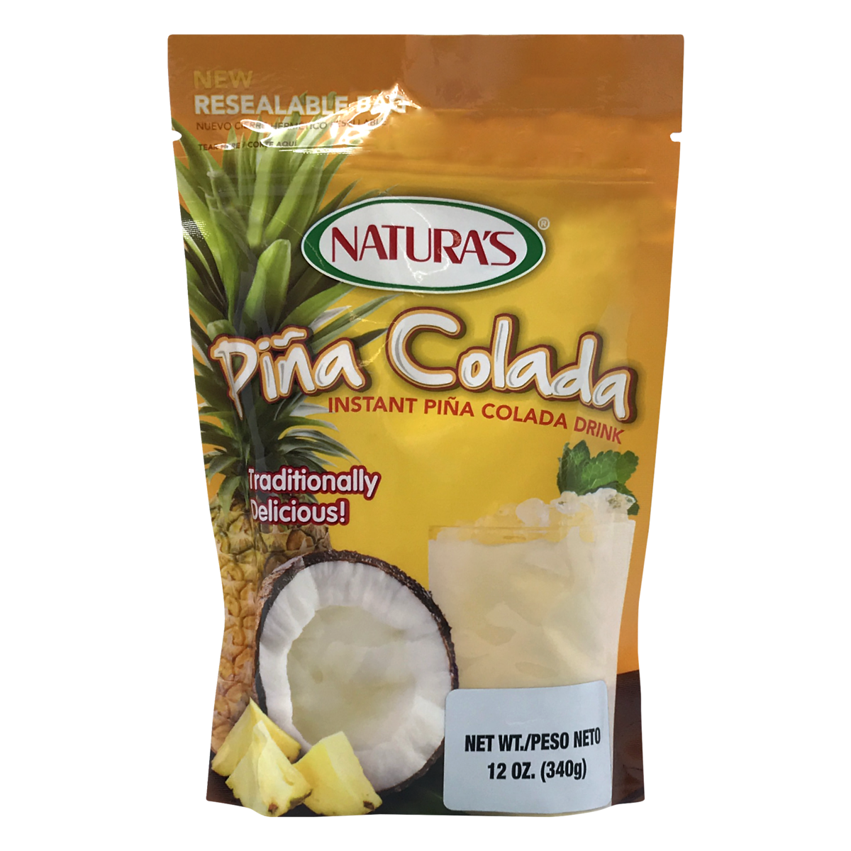 slide 1 of 5, Natura's Instant Pina Colada Horchata Mix - 12 oz, 12 oz