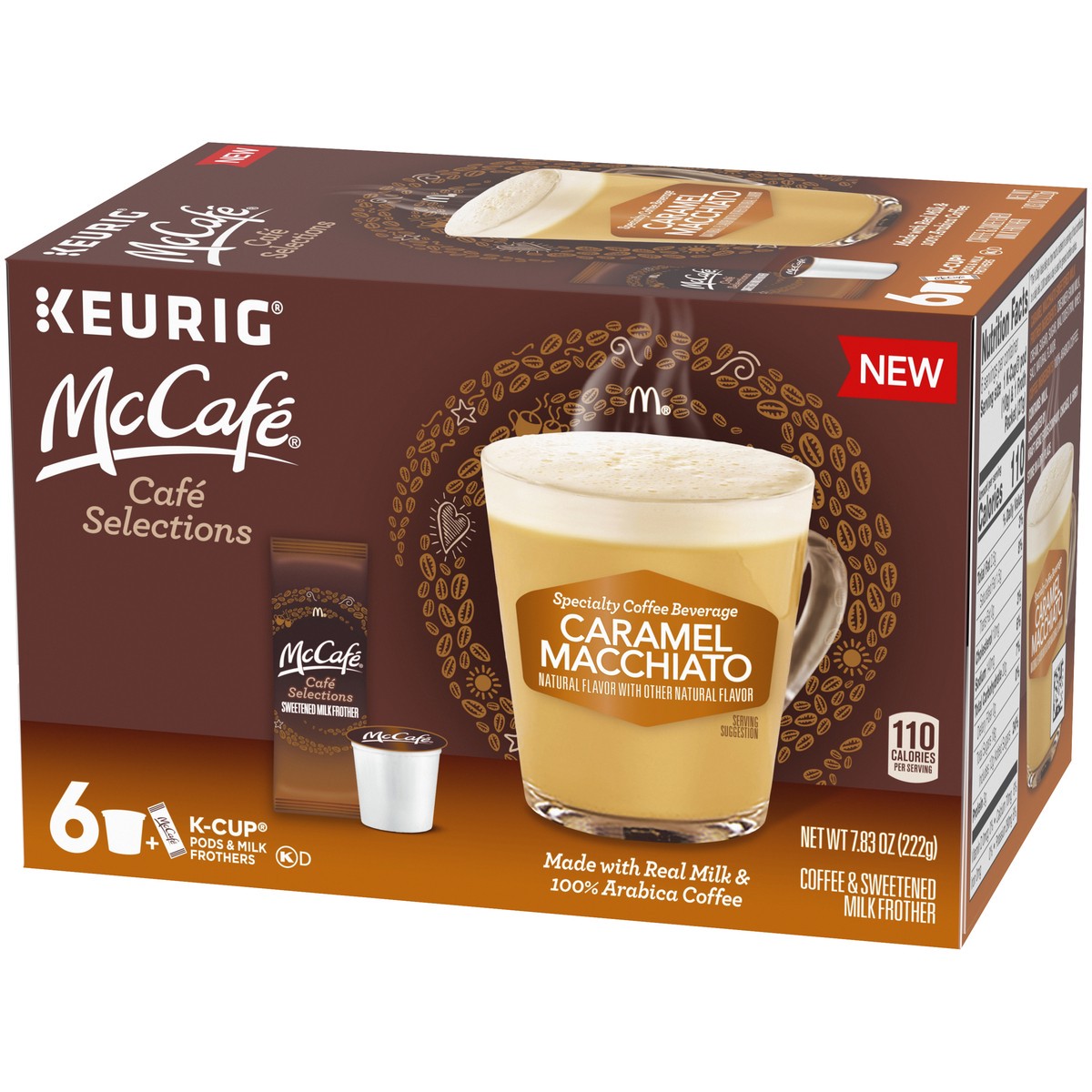 slide 14 of 14, McCafé Cafe Selections Caramel Macchiato 6 ct box, 7.83 oz