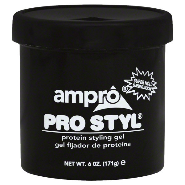 slide 1 of 7, Ampro Styling Gel 6 oz, 6 oz