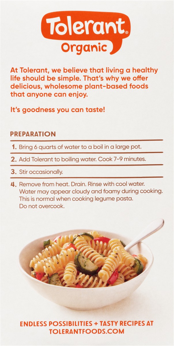 slide 4 of 11, Barilla Tolerant Chickpea Organic Rotini 8 oz, 8 oz