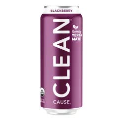 CLEAN CAUSE Blackberry Yerba Mate - 16 oz