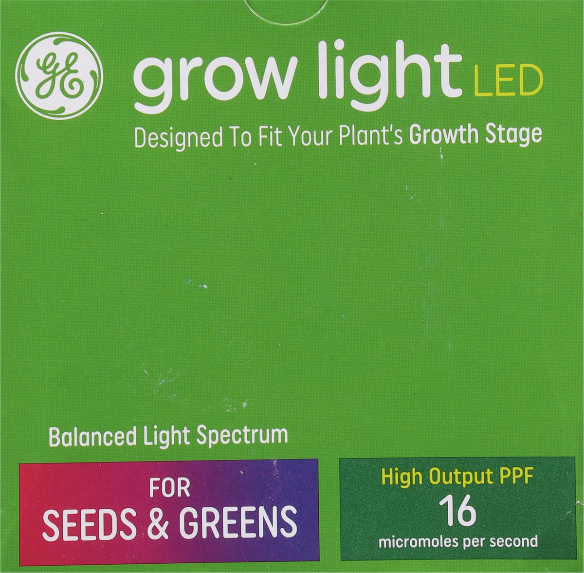 slide 2 of 9, Ge Led Grow Light, 1 ct