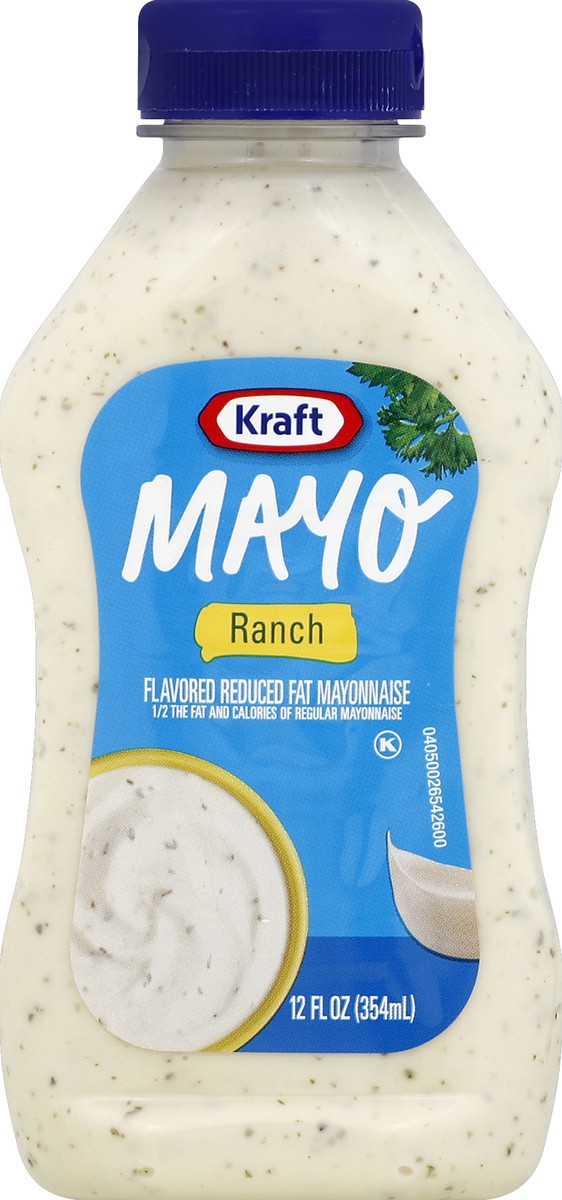 slide 2 of 2, Kraft Mayonnaise Ranch, 12 oz