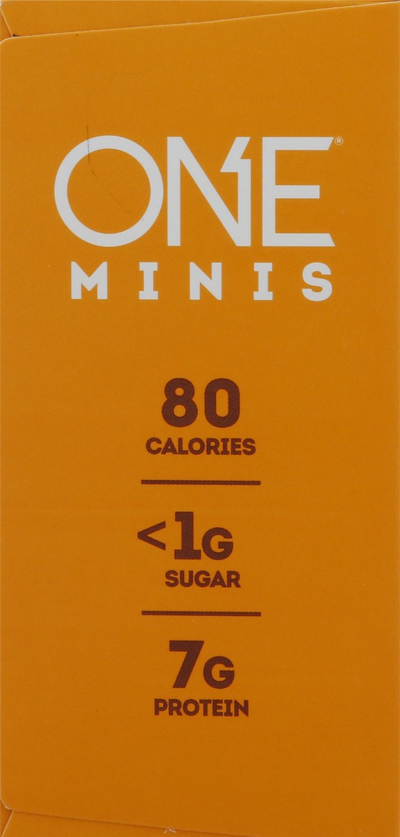 slide 9 of 9, One Minis Maple Glazed Doughnut Flavored Protein Bar 10 - 0.78 oz ea, 10 ct