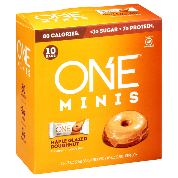ONE Protein Bar Maple Glazed Doughnut Flavored Minis 10 ct; 0.78 oz Shipt