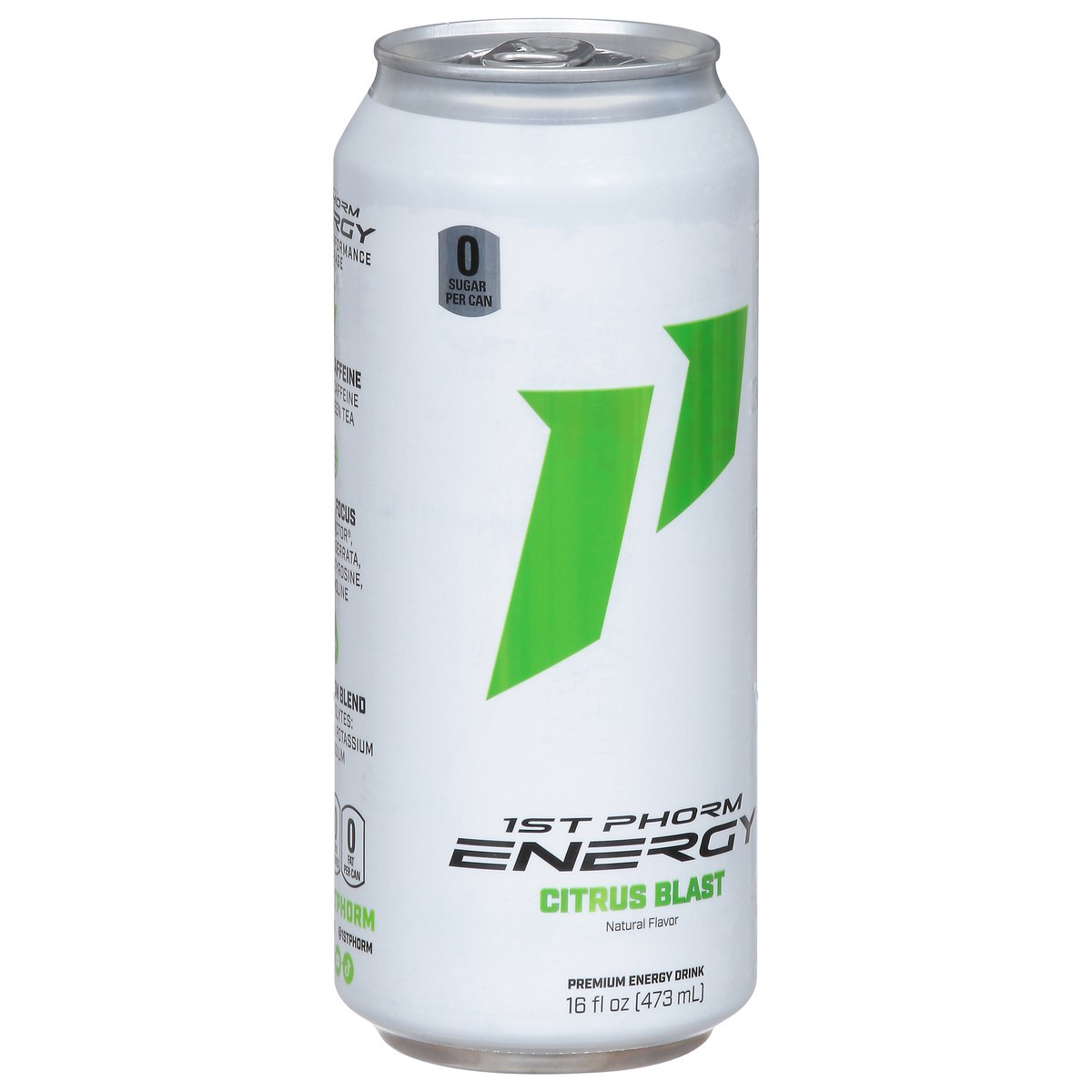 slide 4 of 9, 1st Phorm Premium Citrus Blast Energy Drink 16 fl oz, 16 fl oz