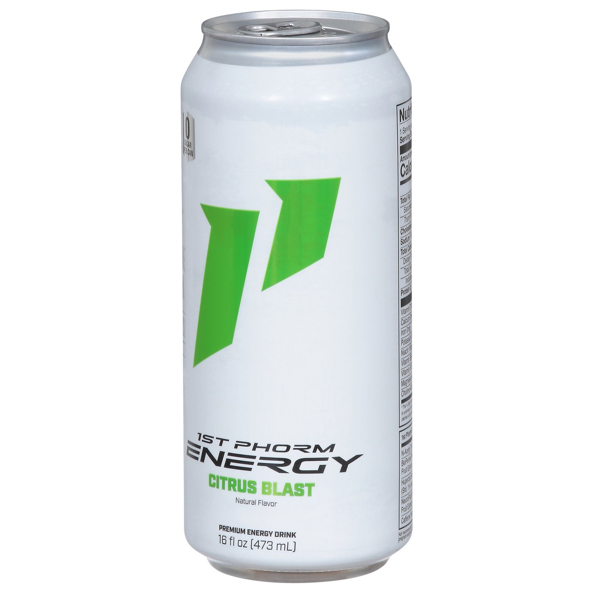 slide 2 of 9, 1st Phorm Premium Citrus Blast Energy Drink 16 fl oz, 16 fl oz