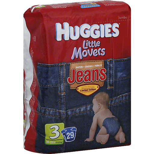 slide 1 of 1, Huggies Jean, 1 ct