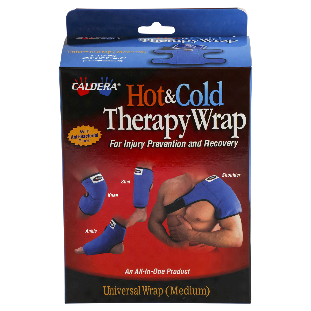 slide 1 of 1, Caldera Hot & Cold Therapy Wrap, 1 ct