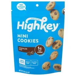 HighKey Mini Chocolate Chip Cookies 2 oz