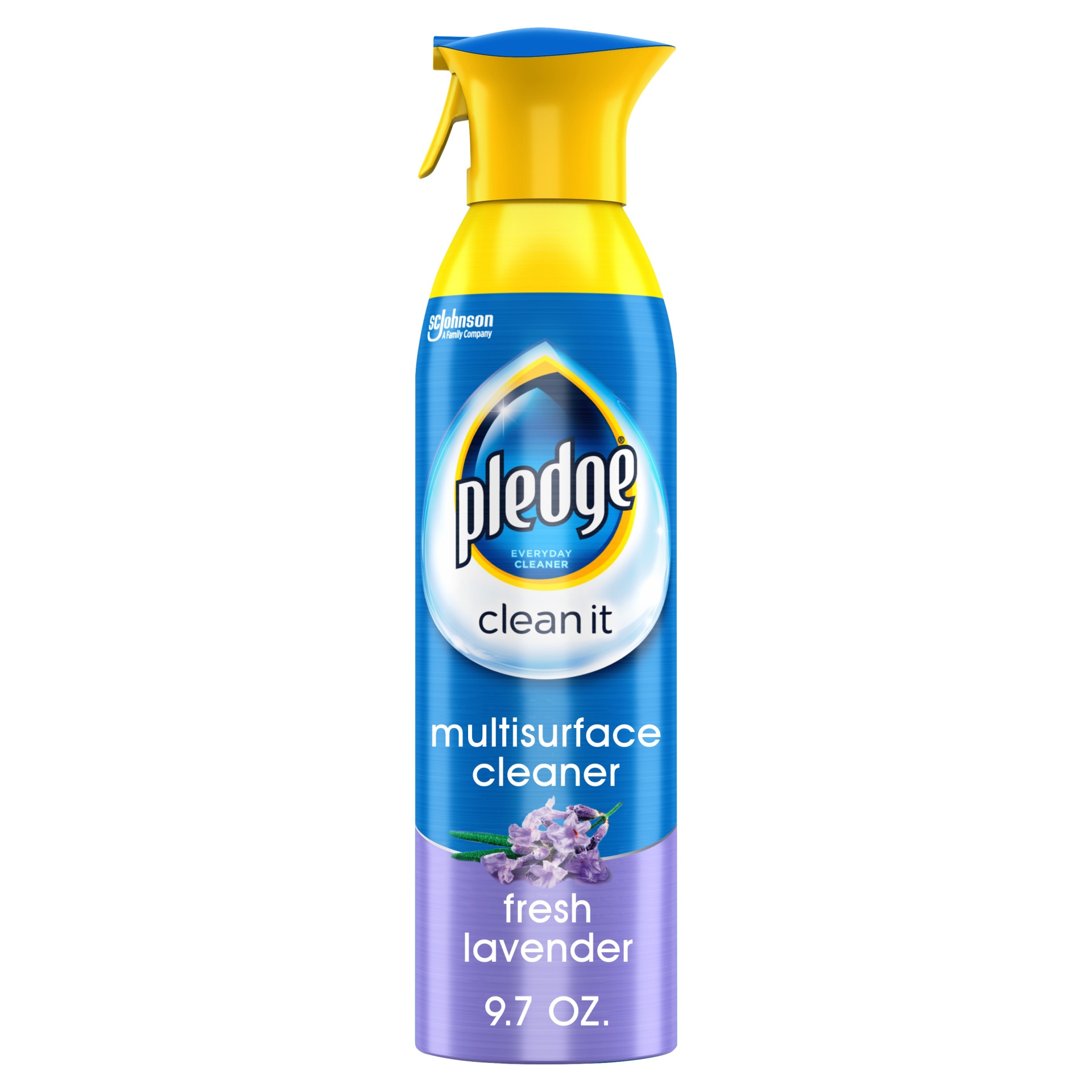 slide 1 of 7, Pledge Multi Surface Cleaner - Lavender, 9.7 oz