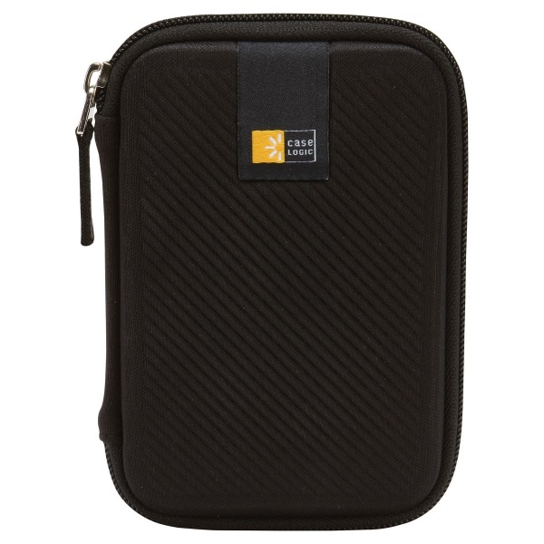 slide 1 of 1, Case Logic Portable Hard Drive Case - Black (EDHC), 1 ct