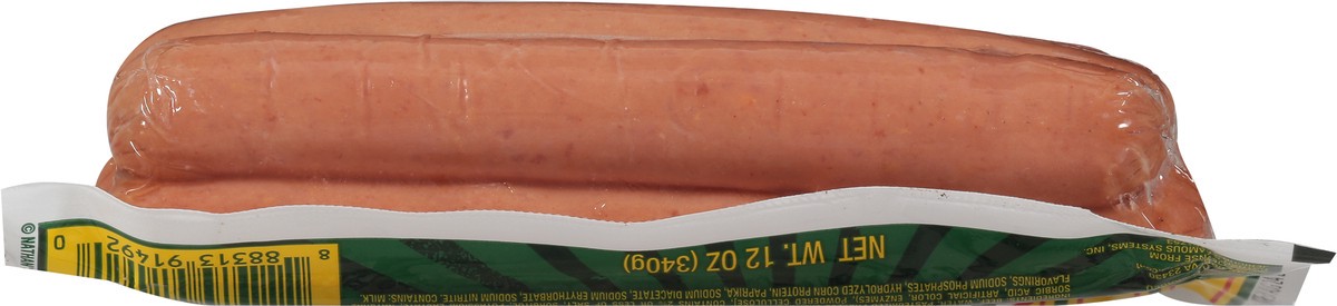 slide 9 of 9, Nathan's Famous Nathan’s Famous Cheddar Cheese Beef Franks, 11 oz