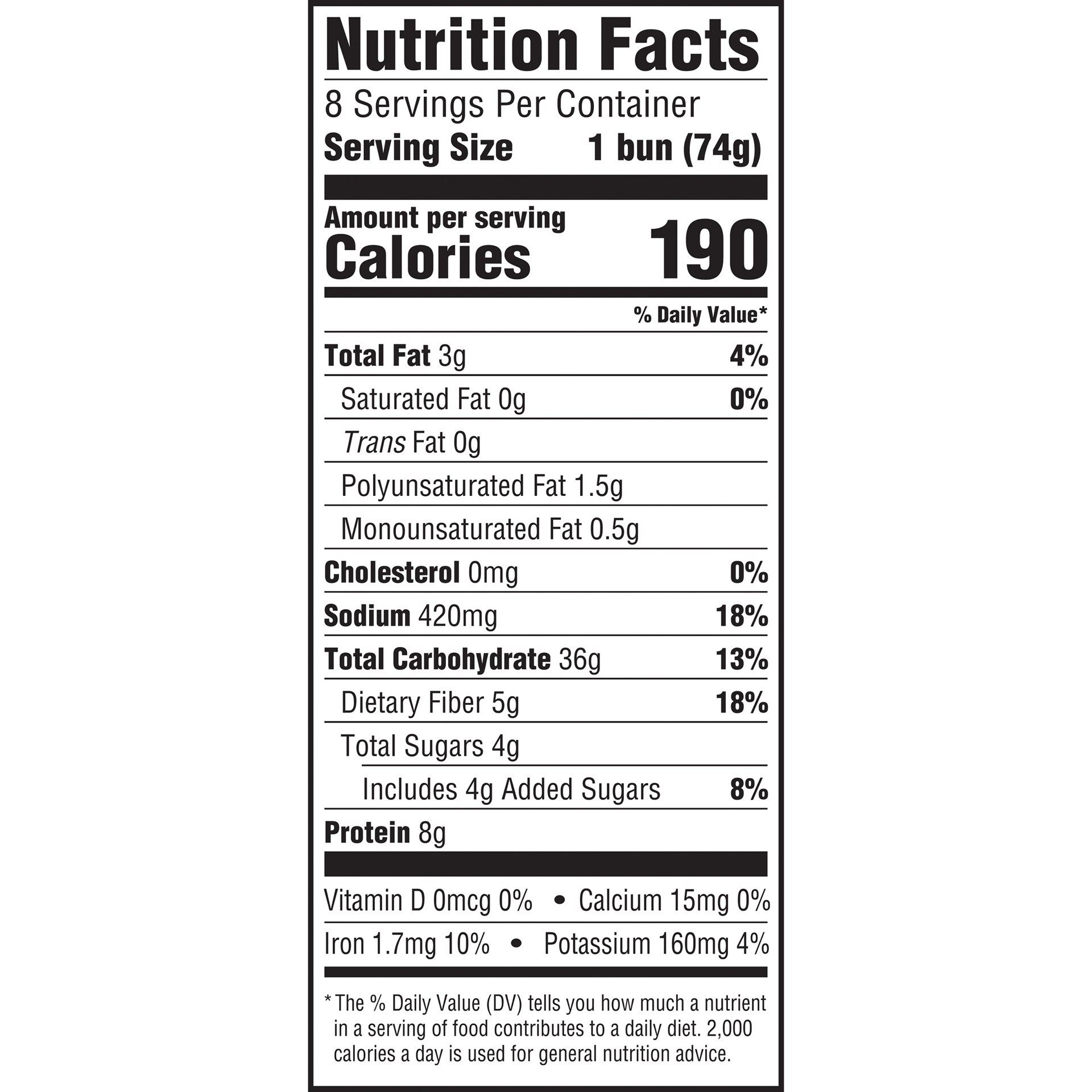 slide 9 of 10, Oroweat Whole Wheat Buns, 8 count, 21 oz, 8 ct
