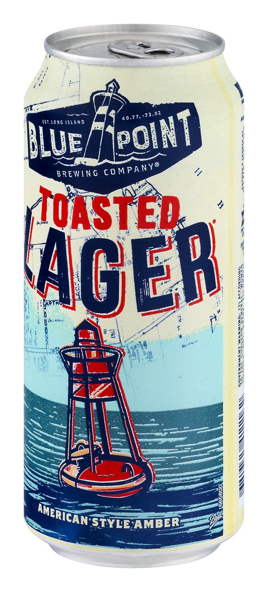 slide 3 of 9, Blue Point Toasted Lager, 4 Pack 16 fl. oz. Cans, 4 ct; 16 fl oz