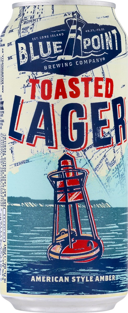 slide 8 of 9, Blue Point Toasted Lager, 4 Pack 16 fl. oz. Cans, 4 ct; 16 fl oz