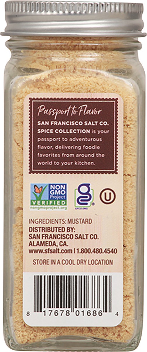 slide 8 of 12, San Francisco Salt Co. Spice Collection Ground Mustard 1.6 oz, 1.6 oz