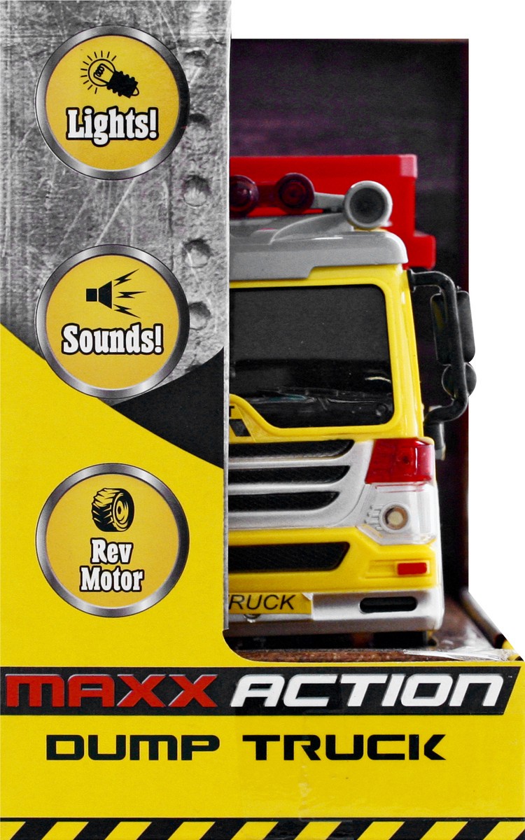 slide 7 of 9, Maxx Action Construction Series Dump Truck Toy 1 ea, 1 ct