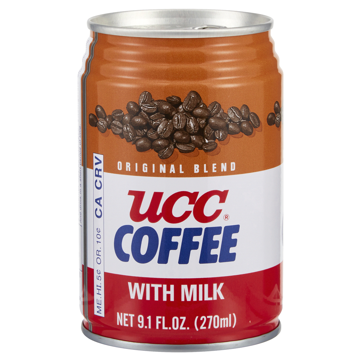 slide 1 of 1, UCC Original Blend Coffee with Milk, 9.1 oz