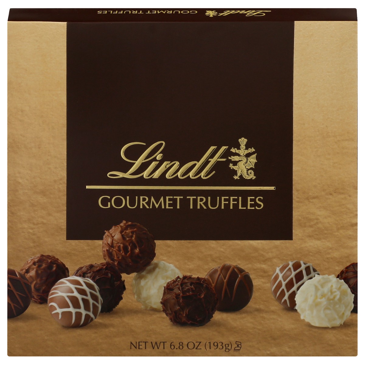 slide 1 of 1, Lindt Gourmet Truffles Gift Box, 6.8 oz