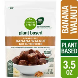 Simple Truth Banana Bread Walnut Nut Butter Bites
