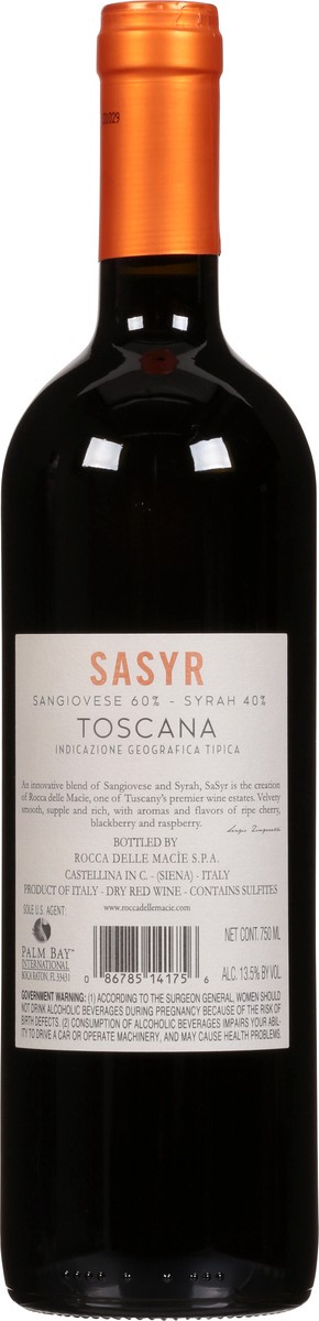 slide 5 of 9, Rocca delle Macie Sasyr, 750ml, 750 ml