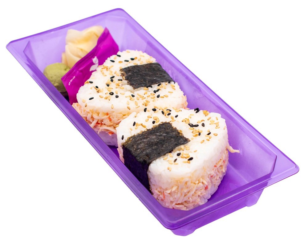 slide 1 of 1, Japanese Food Express Inc Onigiri Crab Salad, 9.5 oz