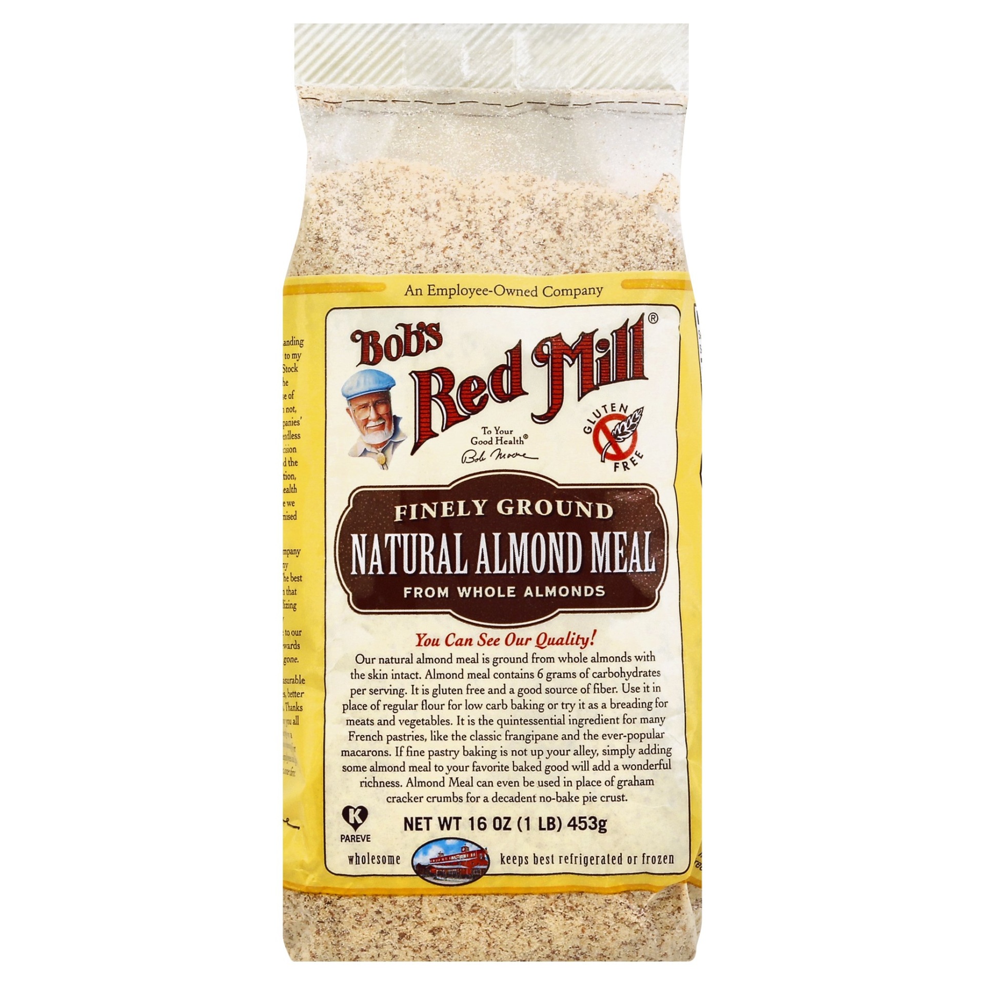 slide 1 of 9, Bob's Red Mill Finely Ground Natural Almond Meal, 16 oz