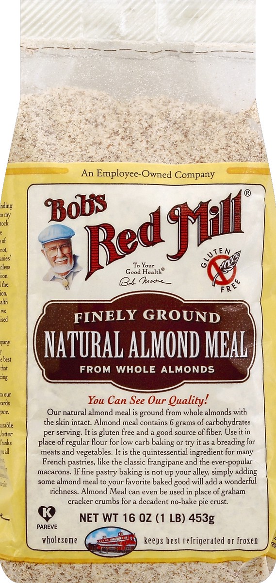 slide 1 of 6, Bob's Red Mill Finely Ground Natural Almond Meal, 16 oz