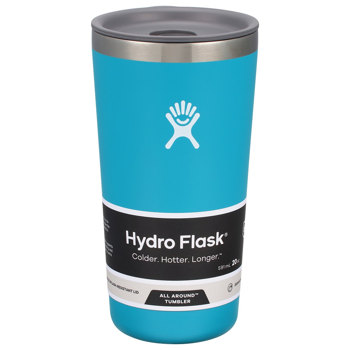 slide 1 of 9, Hydro Flask 20 Ounce White All Around Tumbler 1 ea, 1 ea