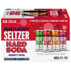 Bud Light Seltzer Hard Soda Variety Pack 12 x 12 oz Can Sleek Pack