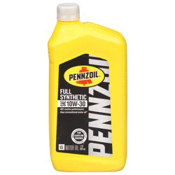 Pennzoil SAE 10W-30 Full Synthetic Motor Oil 1 qt