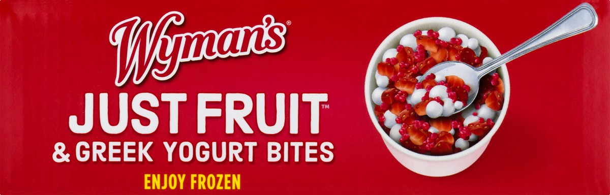 slide 9 of 9, Wyman's Just Fruit Strawberry Raspberries Yogurt, 9.2 oz