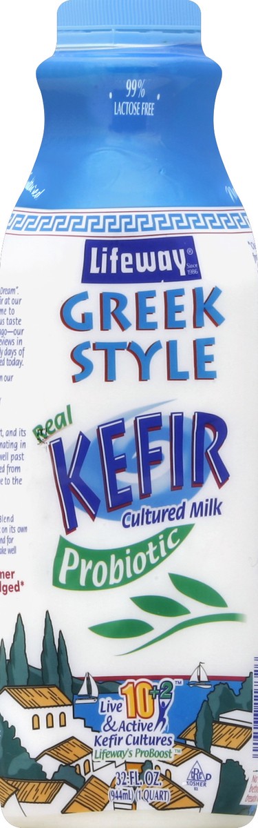 slide 4 of 4, Lifeway Kefir Greek, 32 oz