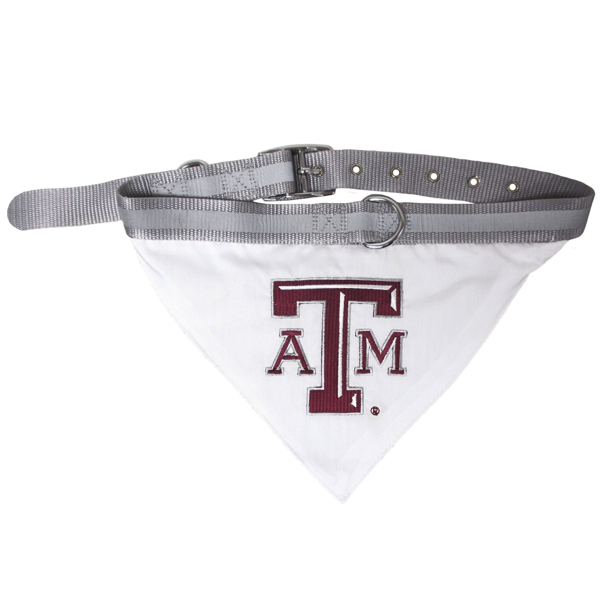 slide 1 of 1, Pets First Texas A&M Aggies Collar Bandana, MED