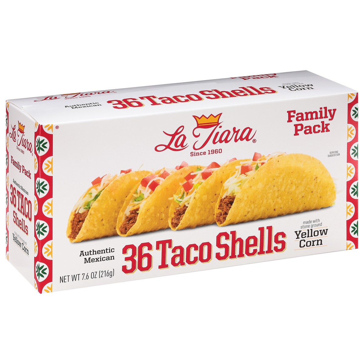 slide 10 of 11, La Tiara Family Pack Taco Shells, 8.4 oz