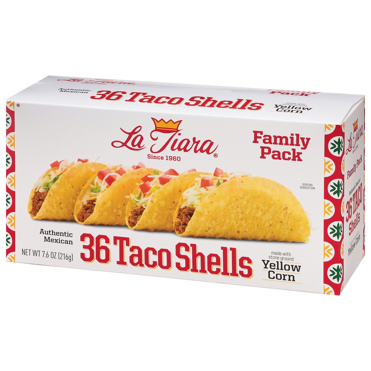 slide 11 of 11, La Tiara Family Pack Taco Shells, 8.4 oz