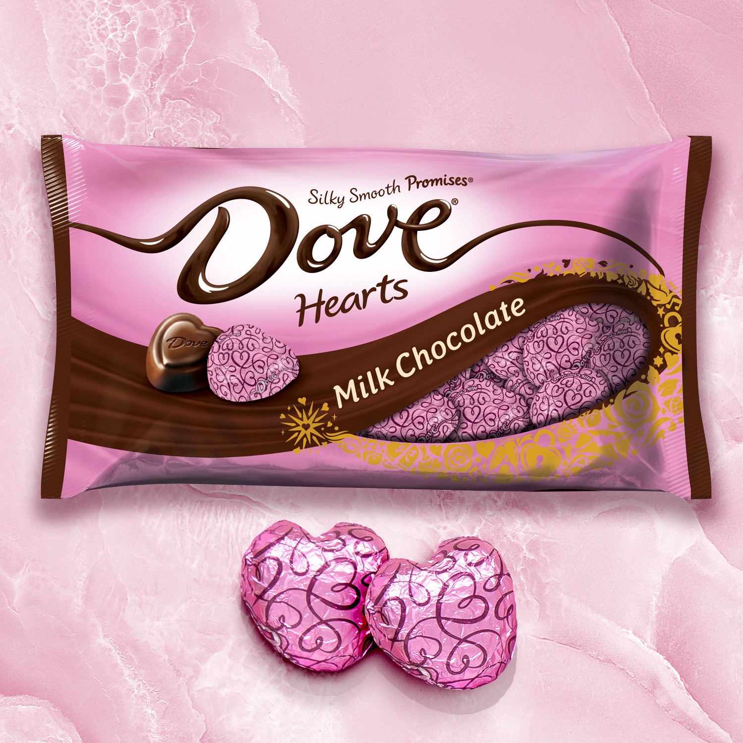 slide 3 of 5, Dove Chocolate Dove Valentine's Milk Chocolate Hearts - 8.87oz, 8.87 oz