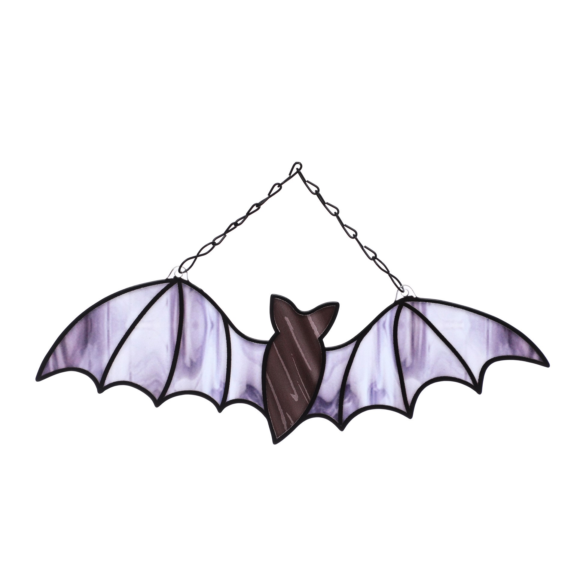 slide 2 of 2, 13.25" Glass Bat Wall Decor By Ashland, 13.25 in x 0.25 in x 7.5 in