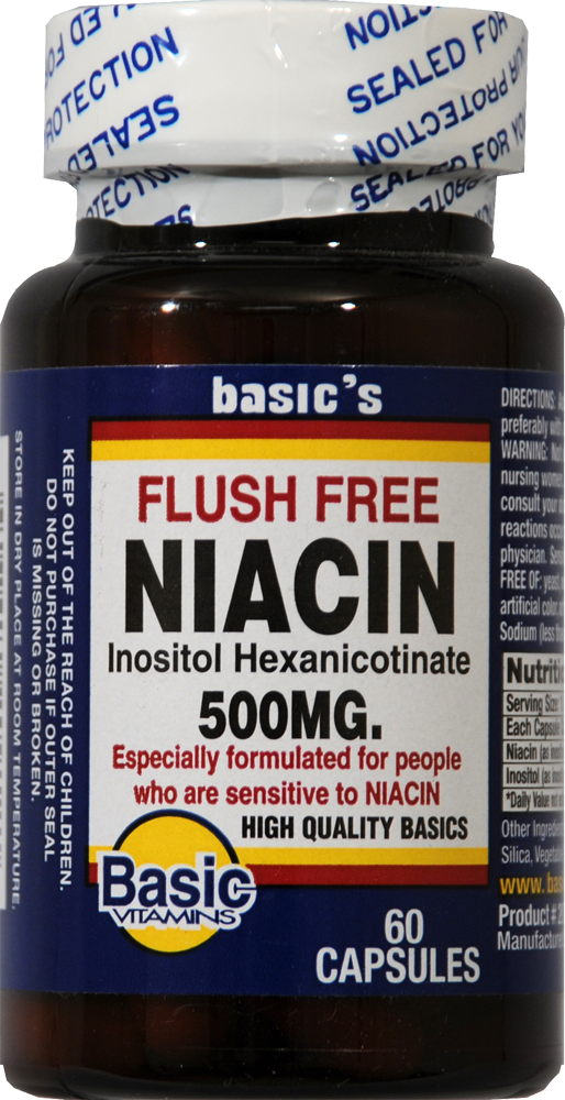 slide 1 of 1, Basic No Flush Niacin, 1 ct