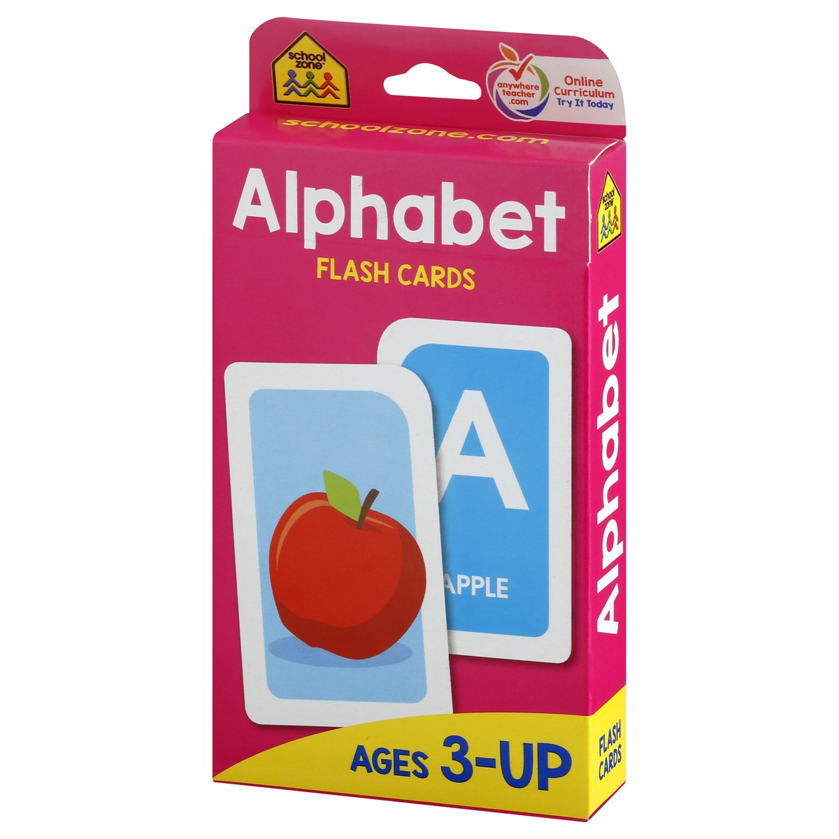 slide 6 of 9, School Zone Alphabet Flashcards, 1 ct