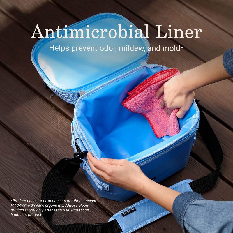 slide 6 of 6, Coleman Pro 16 Cans Soft Sided Cooler - Blue Sky, 16 cans