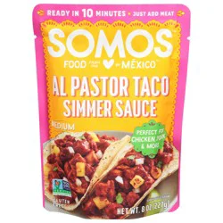 Somos Al Pastor Taco Medium Simmer Sauce 8 oz