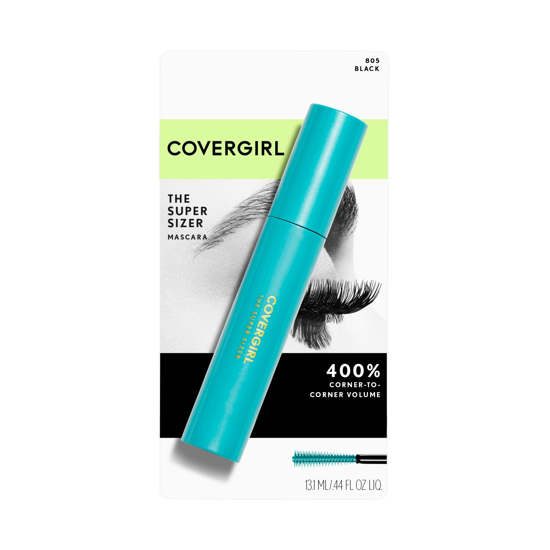 slide 1 of 5, Covergirl LashBlast Super Sizer Mascara 805 Black, 0.4 oz
