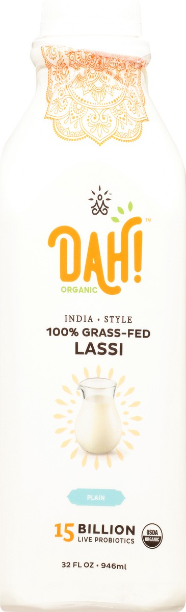 slide 13 of 13, Dahlicious Organic India Style Plain Lassi 32 oz, 32 oz